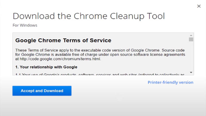 chrome cleanup tool tool for mac